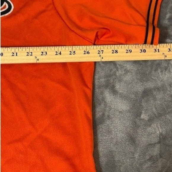 Majestic Gueuine Baltimore Orioles Markakis 21 Orange Baseball Jersey Men's XXL - Picture 7 of 9
